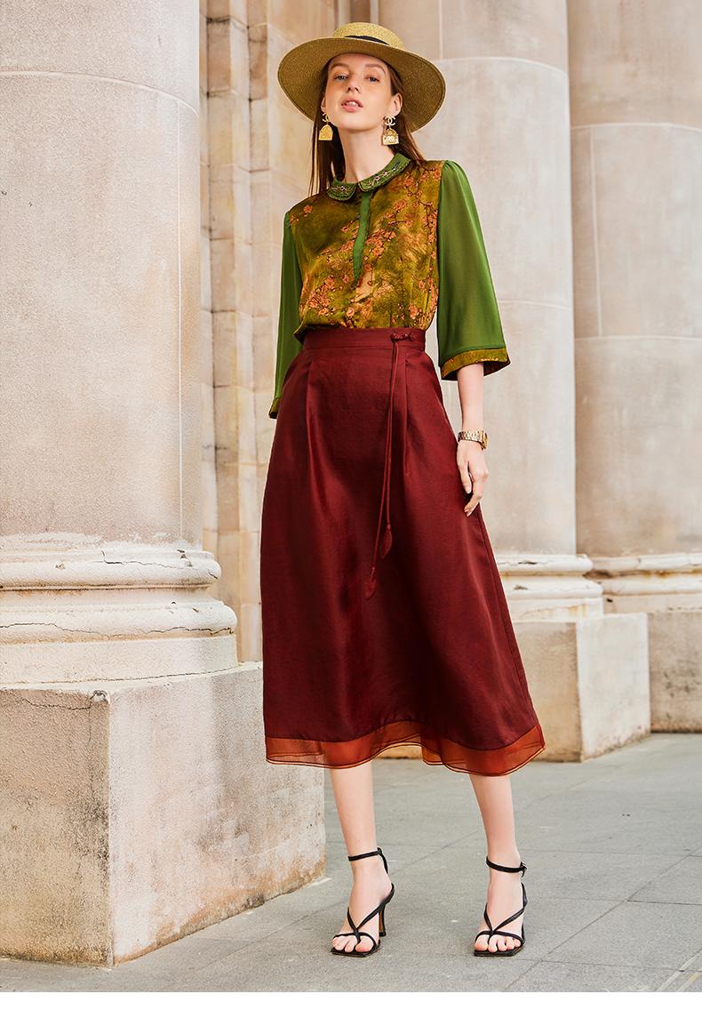 适合30-40岁穿的半身裙女装,一年四季都可以穿的半身裙