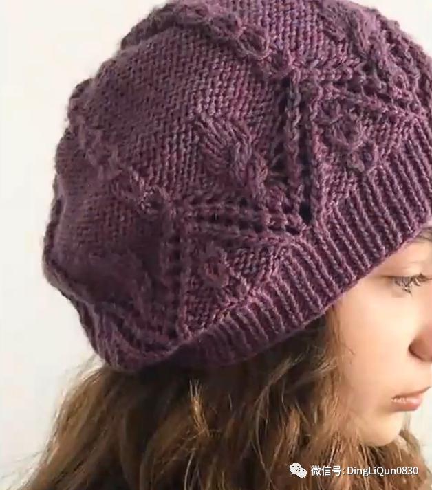 针织帽子款式大全,针织贝雷帽100款