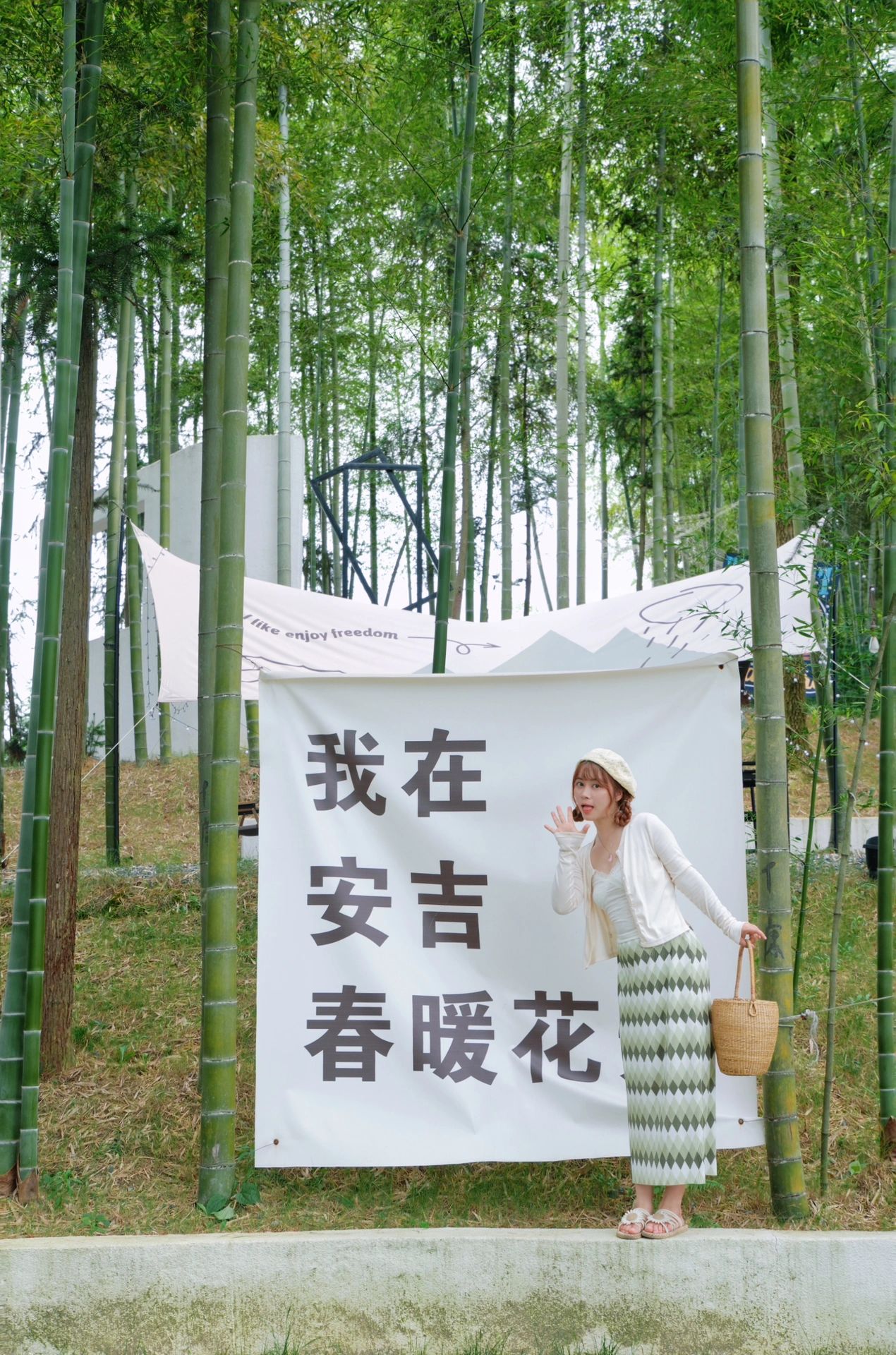 杭州海边露营旅行,杭州出发一小时静谧山水好露营