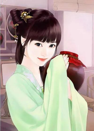 精美手绘手机壁纸古装演员,唐嫣古装高清壁纸