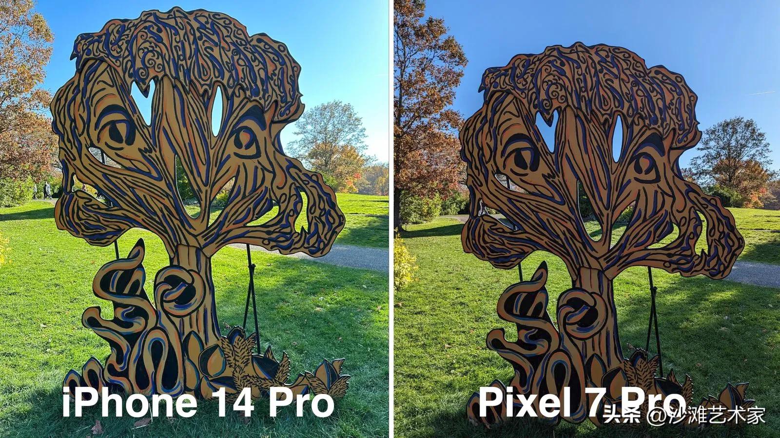 pixel7pro和苹果14pro,相机像素和手机像素能比吗