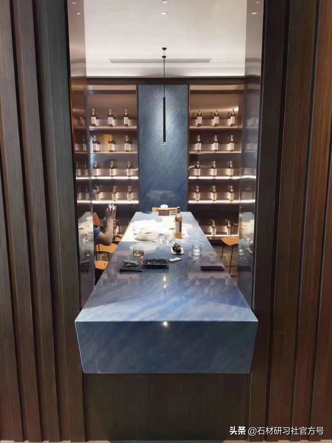 高端大气上档次低调奢华石材,石材蓝色经典