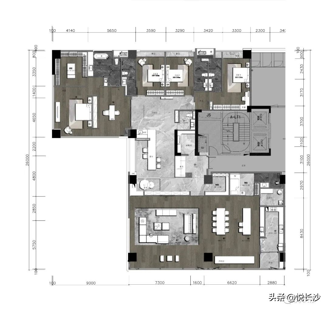 过千万的艺术酒店大平层卖成爆款，凭什么在这个宝藏豪宅里！
