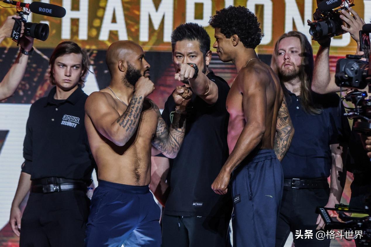 one冠军赛巅峰系列赛21对阵表,one巅峰系列赛10称重现场