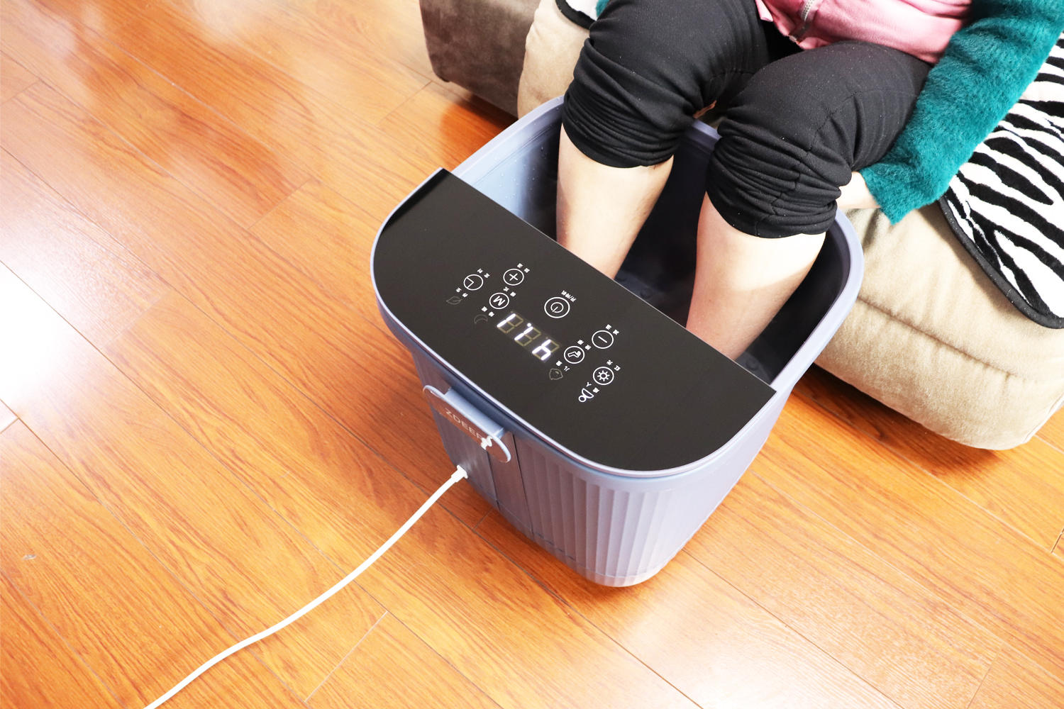 一家三代泡脚,一家3口都能用的泡澡桶