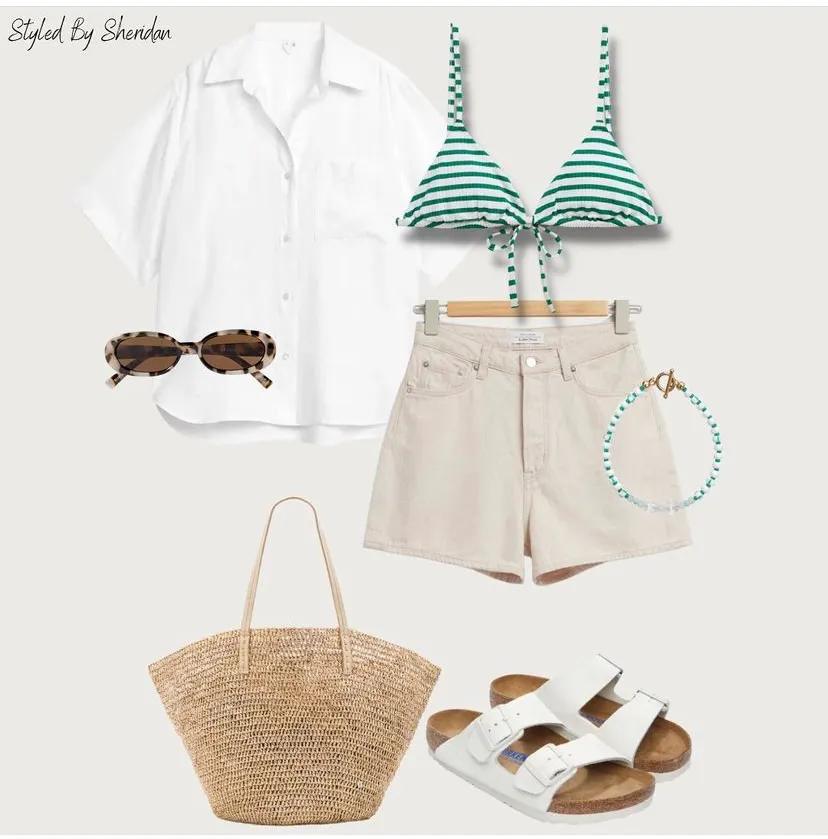 短裤怎么穿搭才能潇洒利落又凉爽,夏日里短裤穿搭穿出不一样的美丽