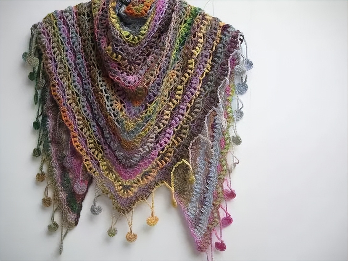 温暖的围巾,慵懒风的围巾披肩