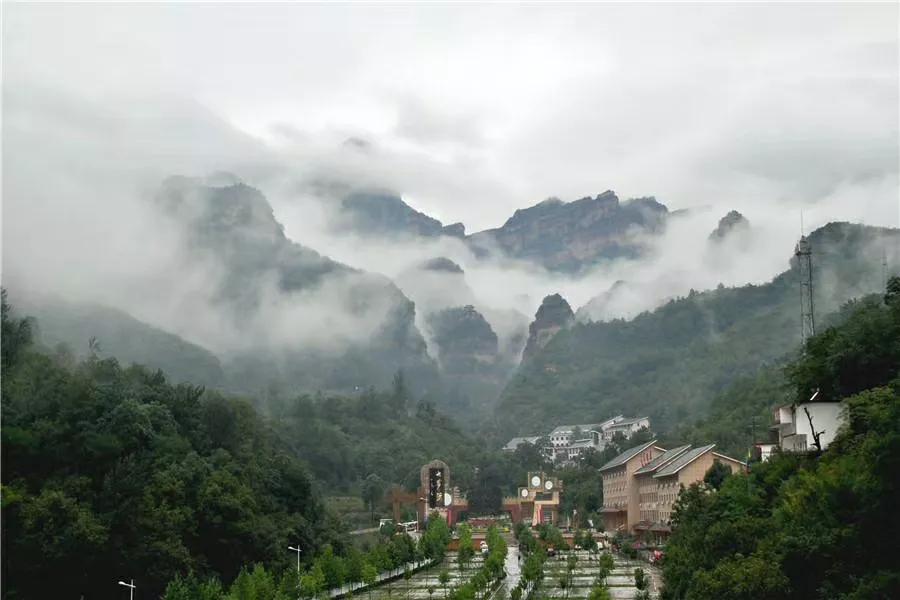 七步沟太行山脉,东太行七步沟游玩