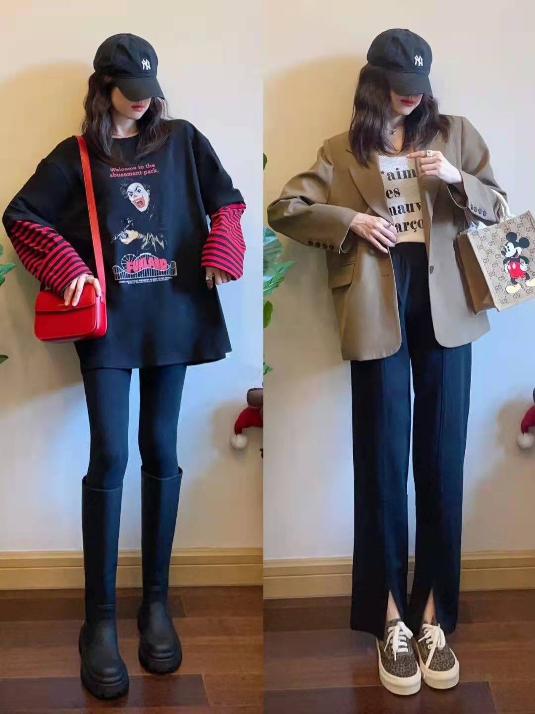 打*裤底**的花样合拍穿搭：勾勒腿部完美曲线，保暖还时髦就你不知道