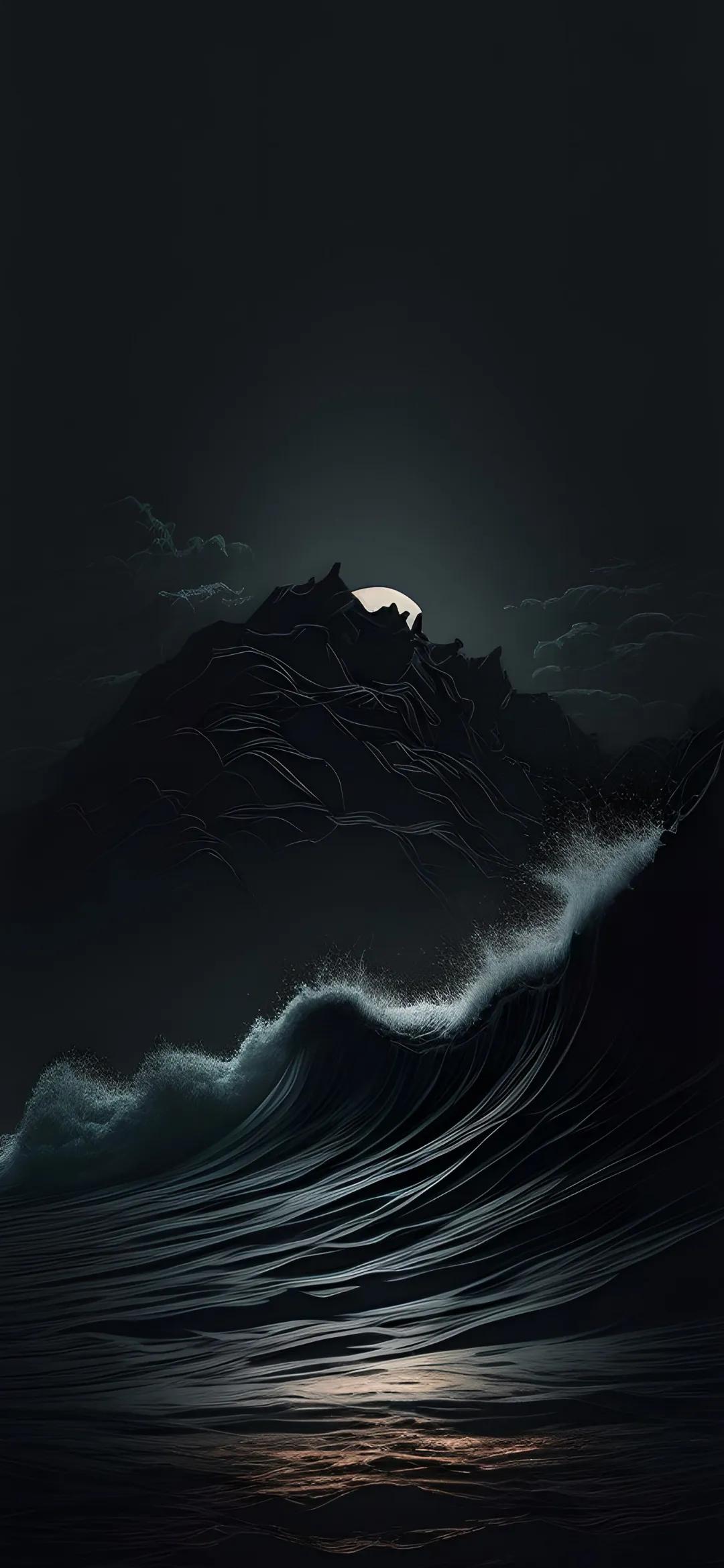 暗黑系壁纸高清图片,苹果暗黑系磨砂壁纸