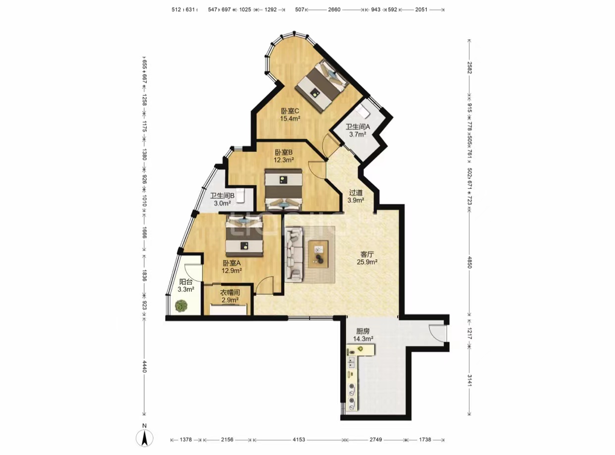 厦门奇葩户型大合集,厦门十大顶级户型