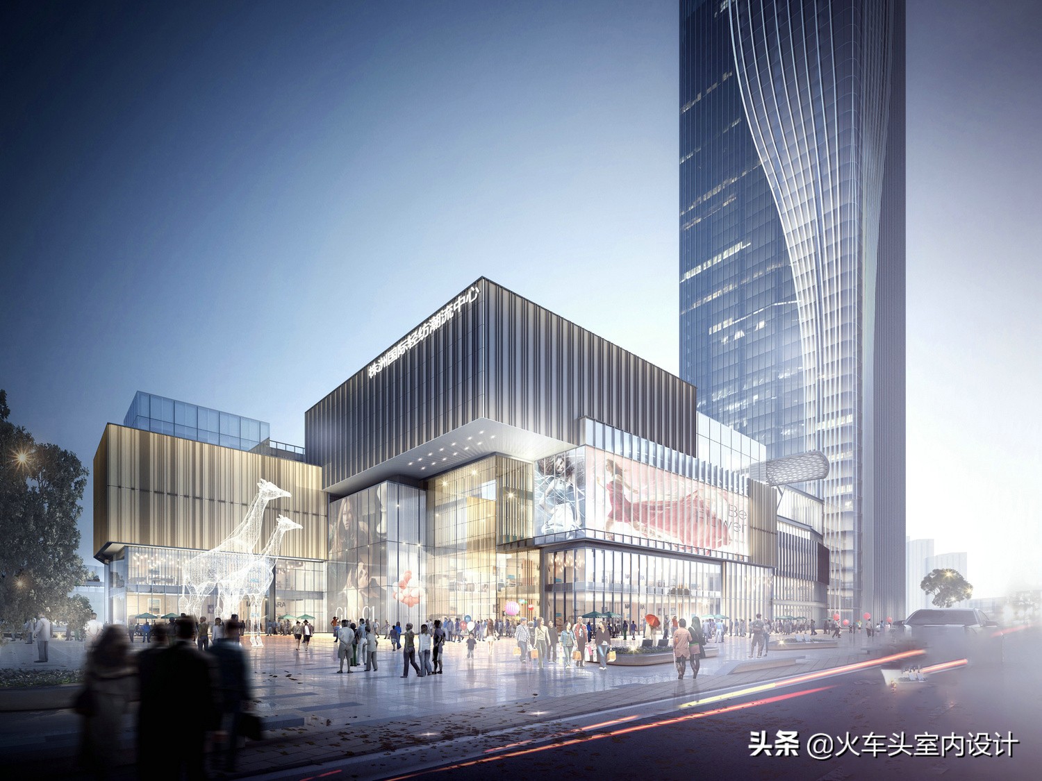 一万平方米写字楼外立面改造价格,玻璃幕墙外立面10层写字楼效果图