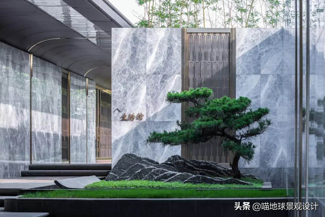 60平方别墅庭院效果图大全,60款优秀的别墅庭院创意背景景墙