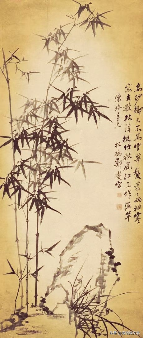 咏竹诗五言绝句,七绝一组咏竹