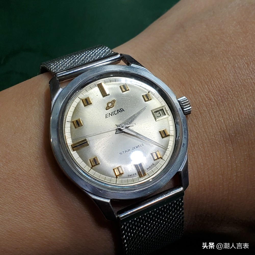 英纳格手表机芯保养全过程,英纳格1145机芯