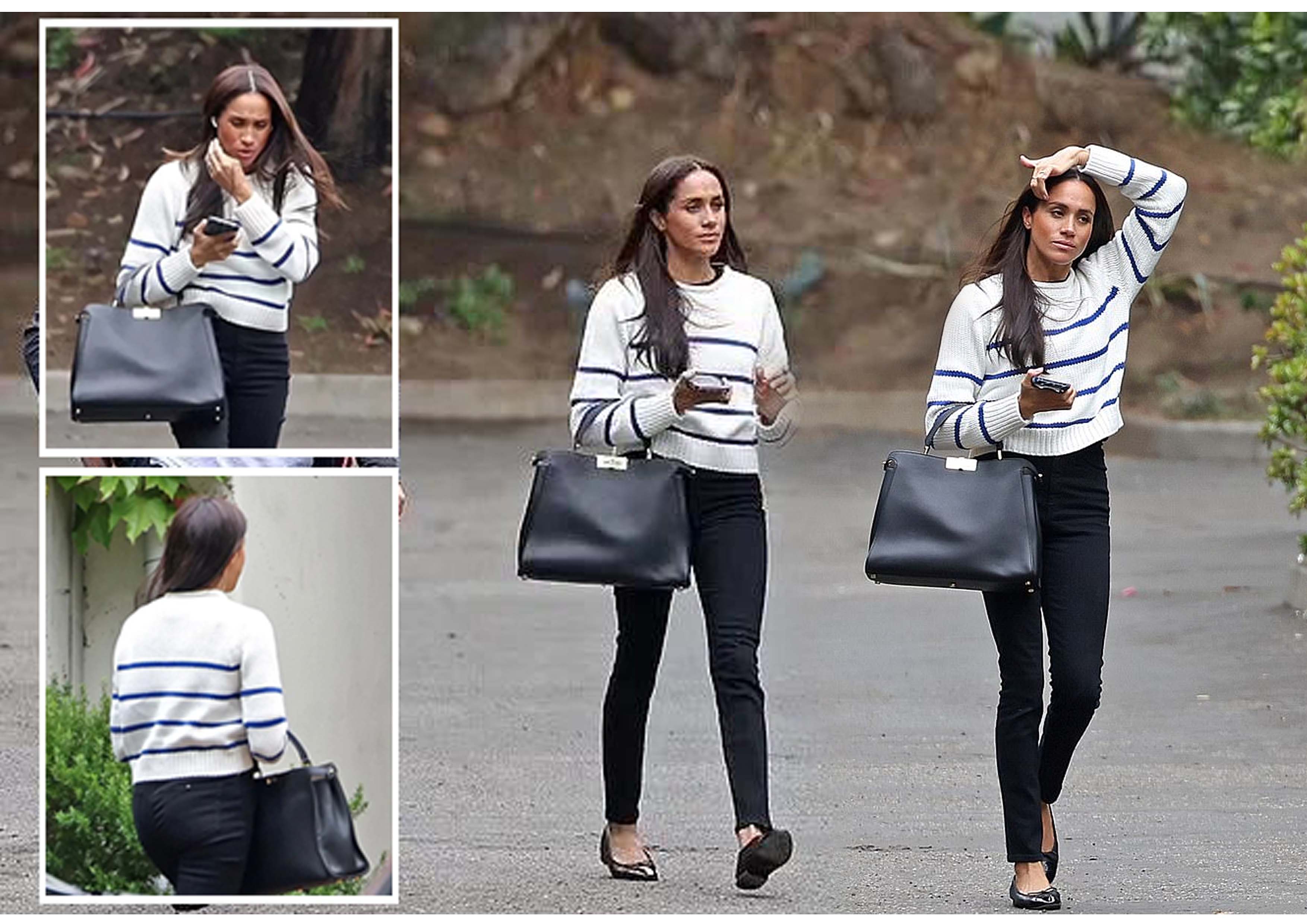 条纹衫这样穿也太时髦了，不仅实用还百搭，连凯特和梅根都爱穿