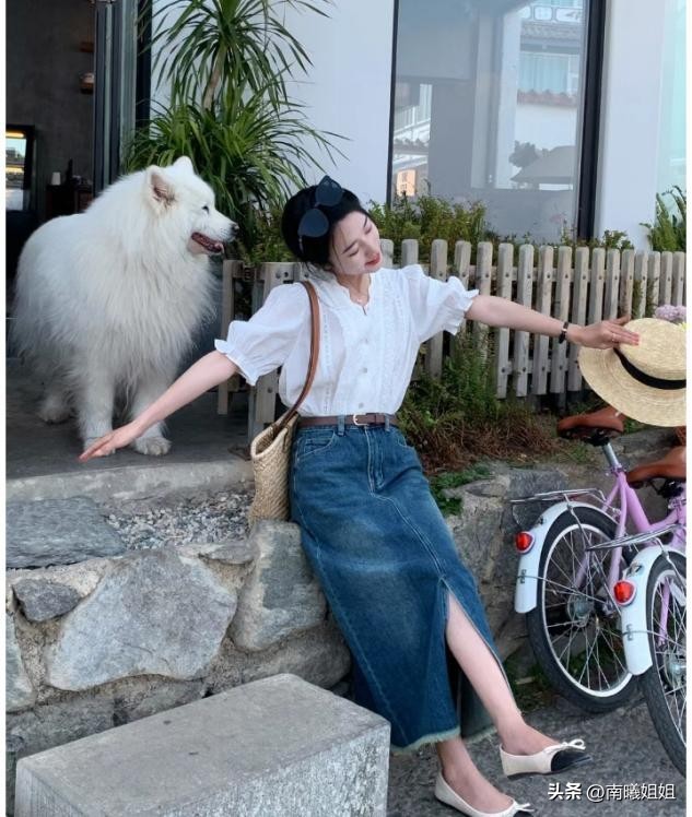 夏天时尚新款牛仔裙,牛仔裙春夏炸街时尚减龄