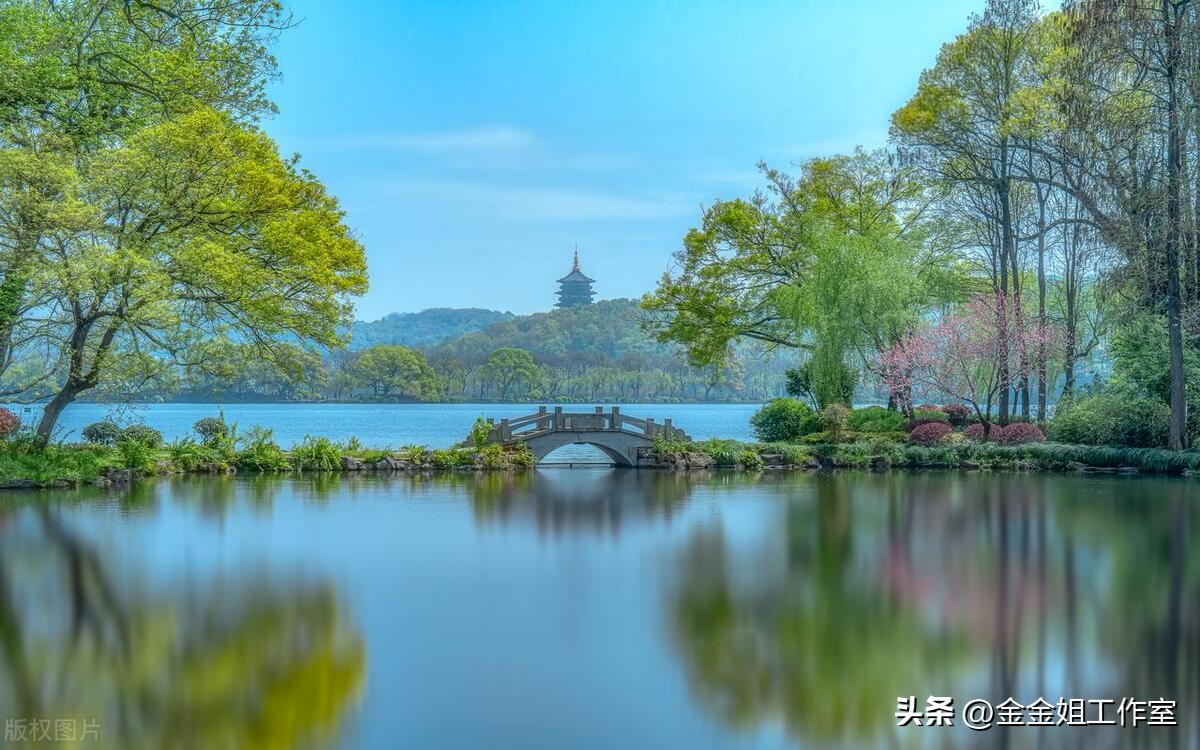 杭州西湖十大美景图片高清,杭州西湖美景照片