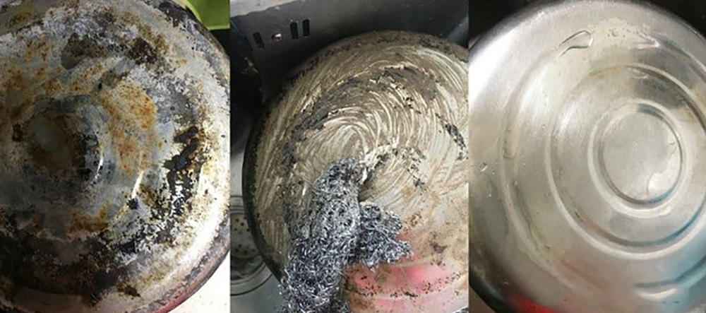 家里的炒菜锅铁锅锅底脏了怎么办,炒菜锅锅底又黑又脏妙招