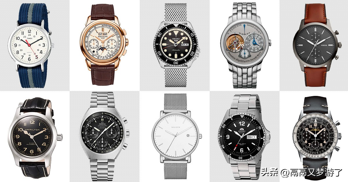 男士入门手表品牌推荐3000,国产男士机械手表品牌排行榜