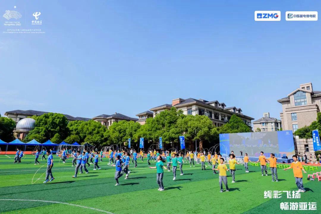 绳彩飞扬跳绳亲子运动会,朔州路街道举行绳采飞扬跳绳大赛