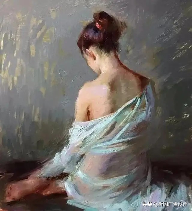 俄罗斯画家笔下的少女,俄罗斯油画人物写真