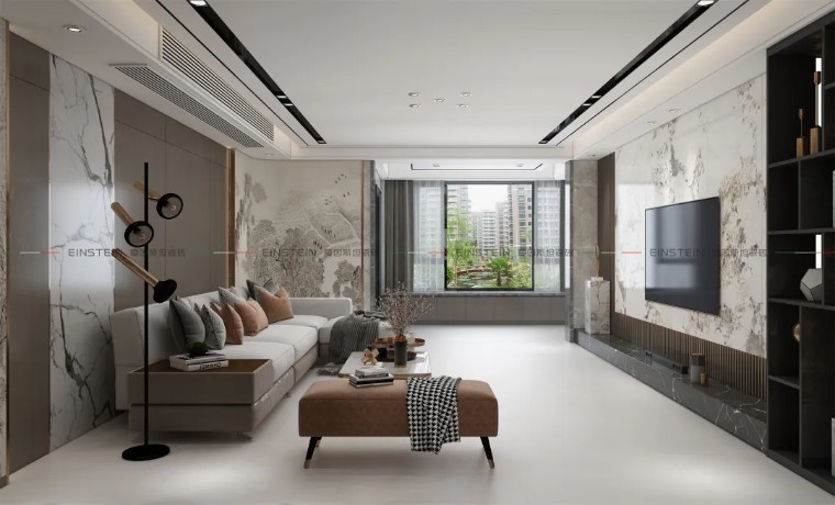 395平米轻奢法式风格别墅装修设计,威尔斯法式风别墅整装设计效果图