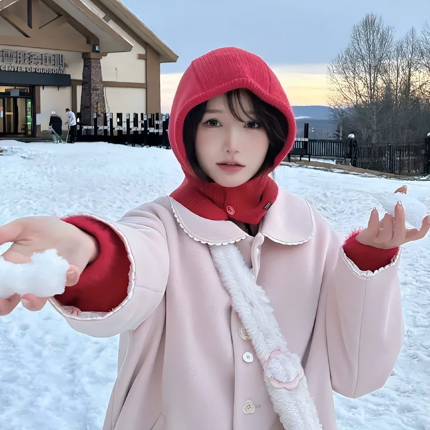 仙气女头像真人氛围感超强,情侣头像氛围感高级照片