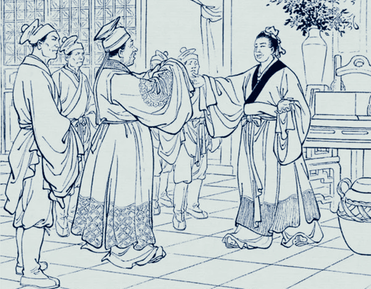 传奇故事男子拜见岳父,传奇故事上门女婿之谜