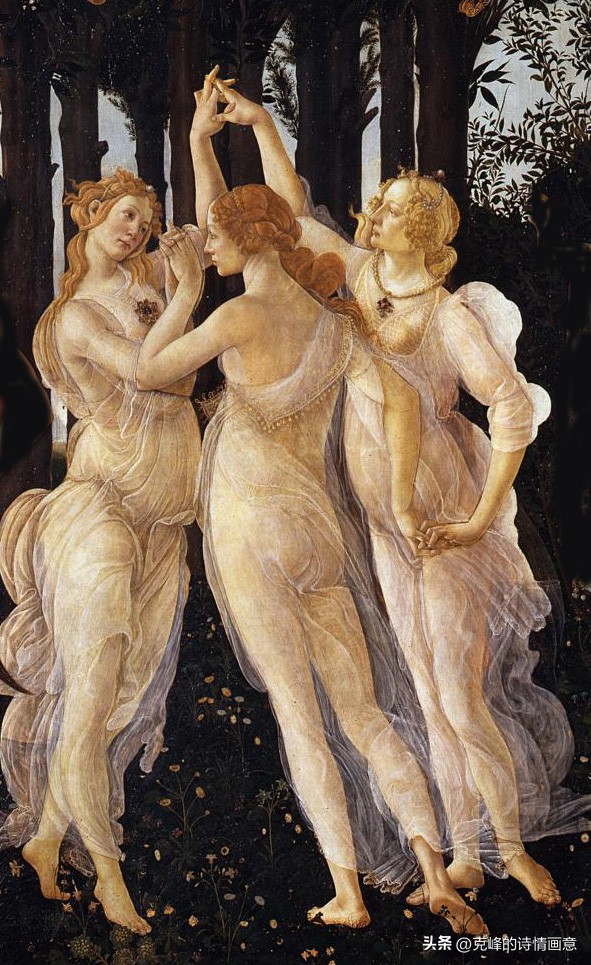 她是美与爱的女神，是“美之皇后”，更是波提切利心中的挚爱