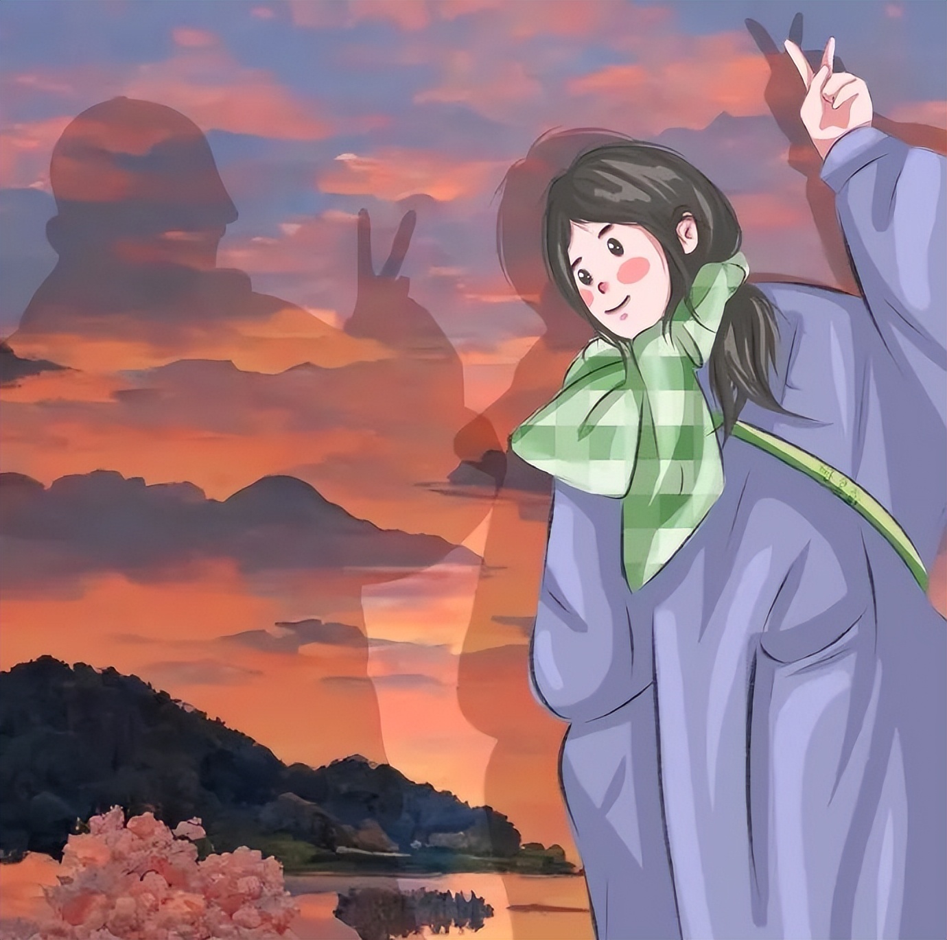 仙气女头像真人氛围感超强,情侣头像氛围感高级照片