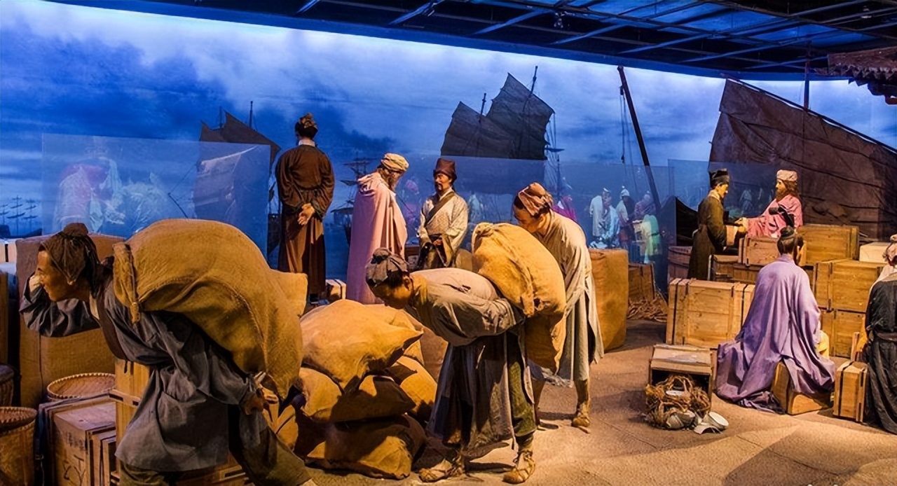 宋朝海外贸易图片,宋代海外贸易发展的背景和影响