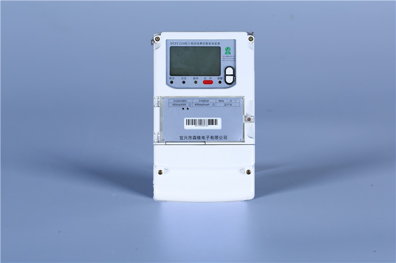 江苏直接式三相四线电能表公司,森维三相远程费控智能电能表