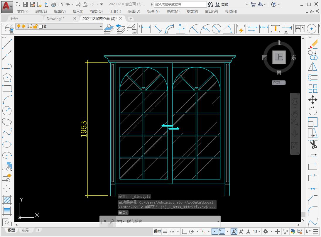 天正cad坐标标注界线过长,cad图标注无尺寸界线