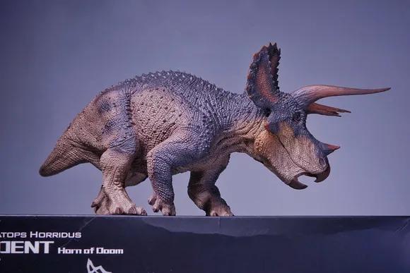 恐龙模型测评t-toy双脊龙jp版,安利亚恐龙模型镰刀龙