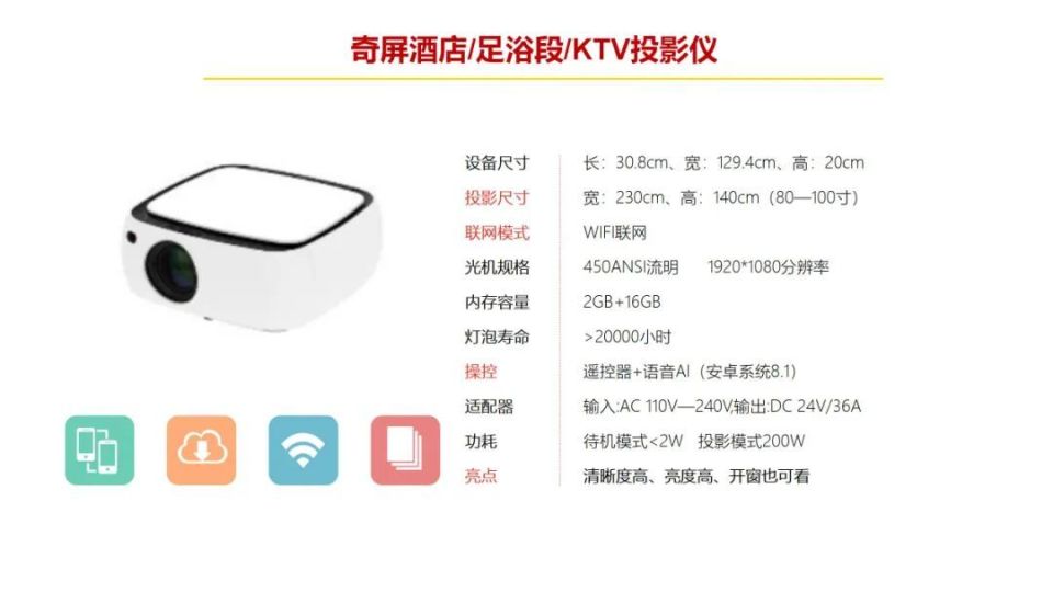 壁挂式触摸屏广告机,奇屏电梯投影广告机