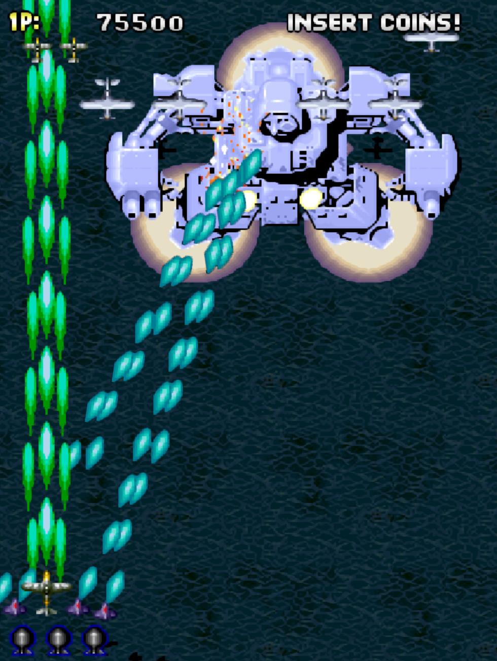 街机游戏打击者1945iii一命通关,街机游戏1945里的飞机介绍