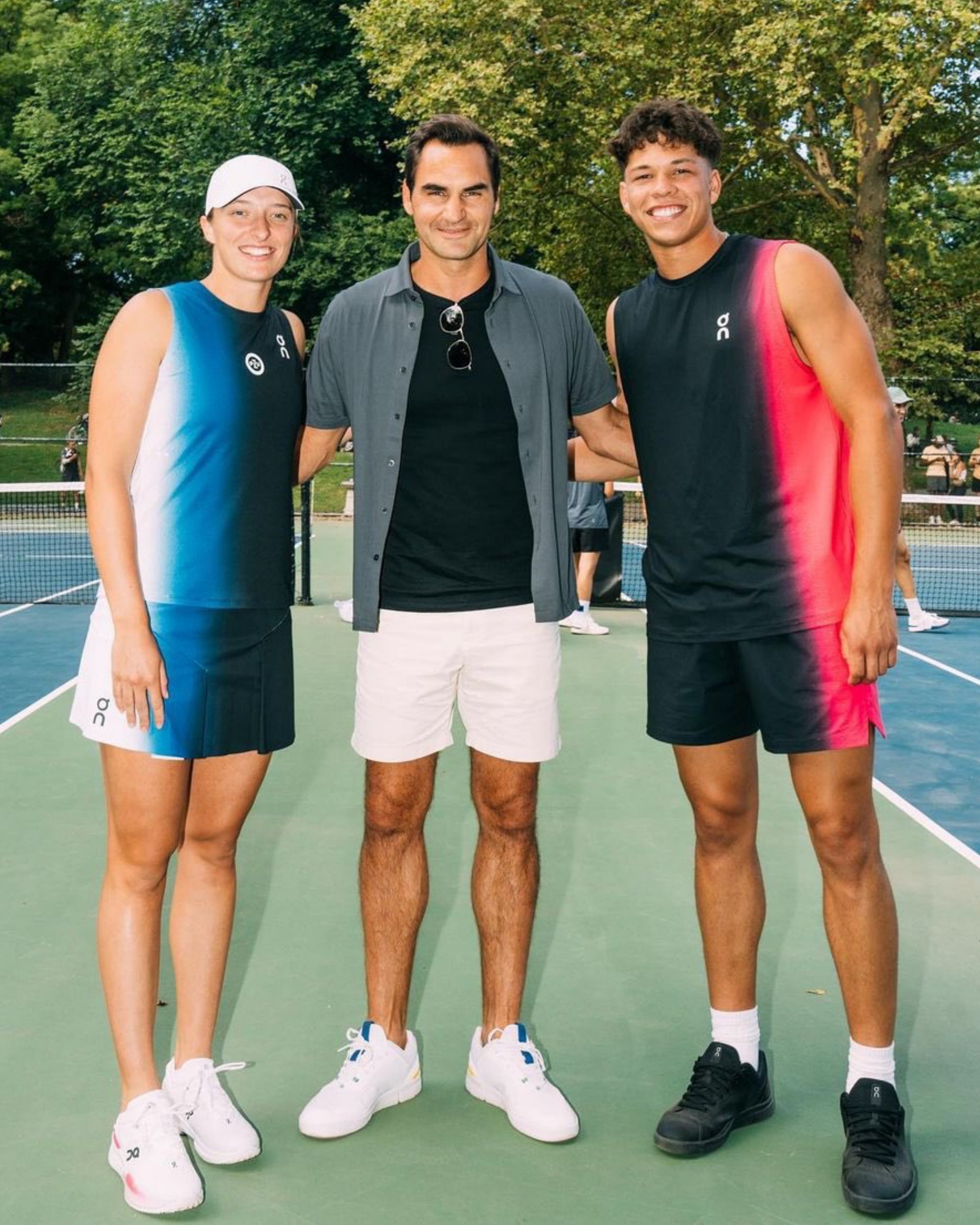 费德勒昂跑联名,费德勒为网球代言