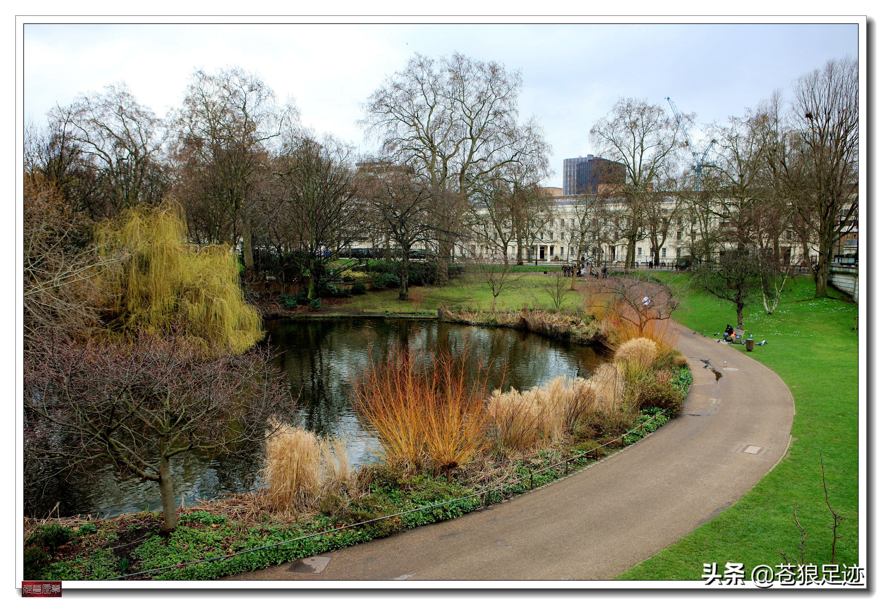 英国海德公园全景,英国皇家园林海德公园