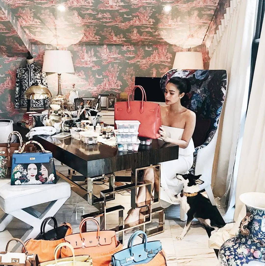 贵妇鄙视链,贵妇炫耀爱马仕包