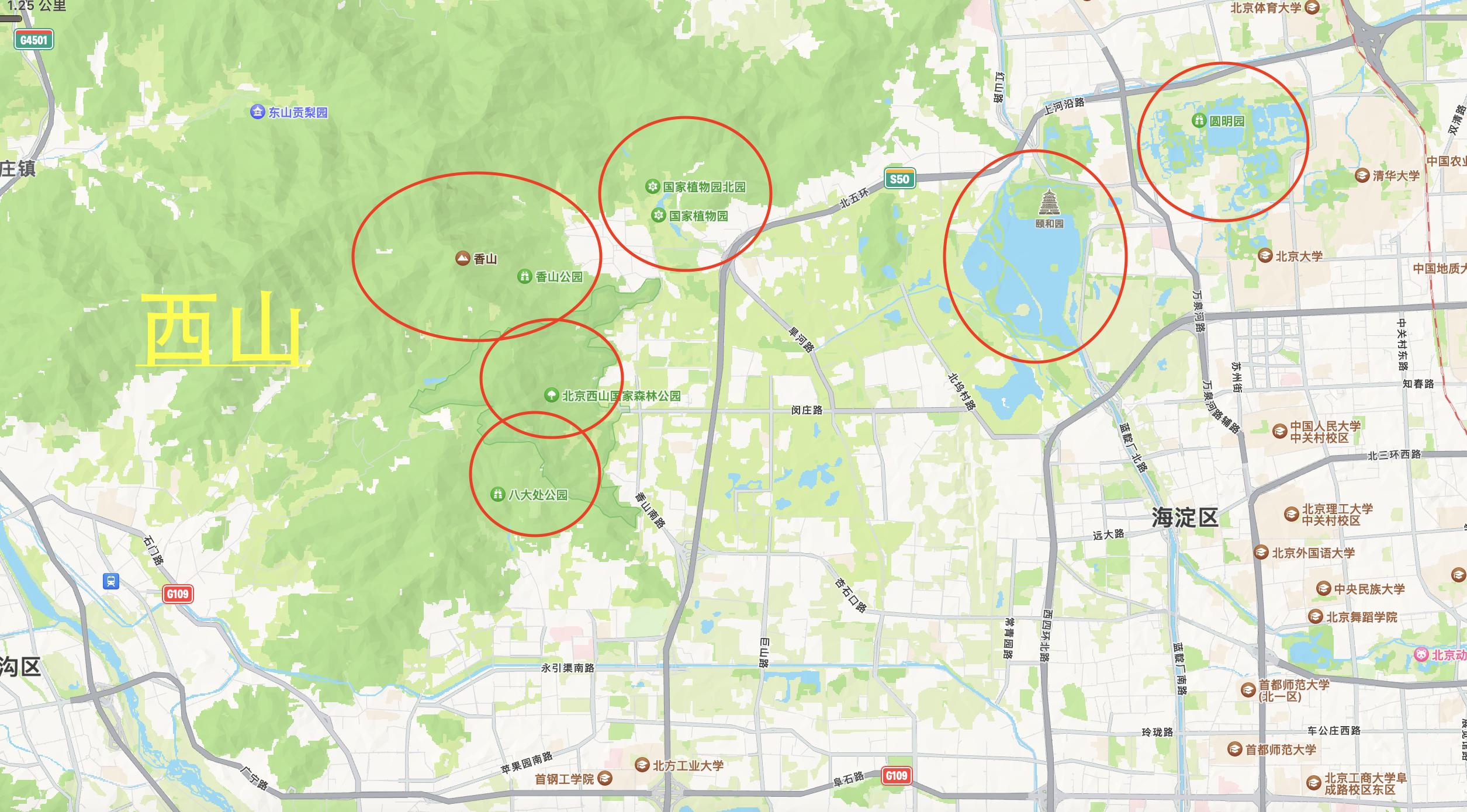北京西山别墅区缺点,北京西山别墅区由来
