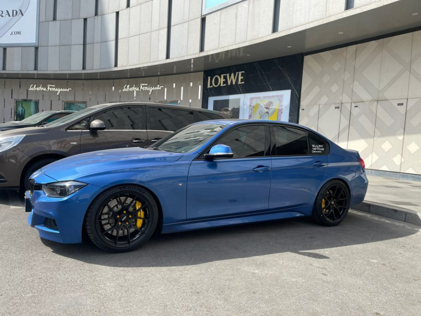 买了套BBS轮毂开200公里就换在宝马3系上体验最纯粹的快乐