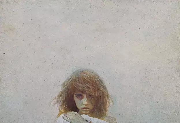 何多苓俄罗斯写生油画,何多苓油画2007