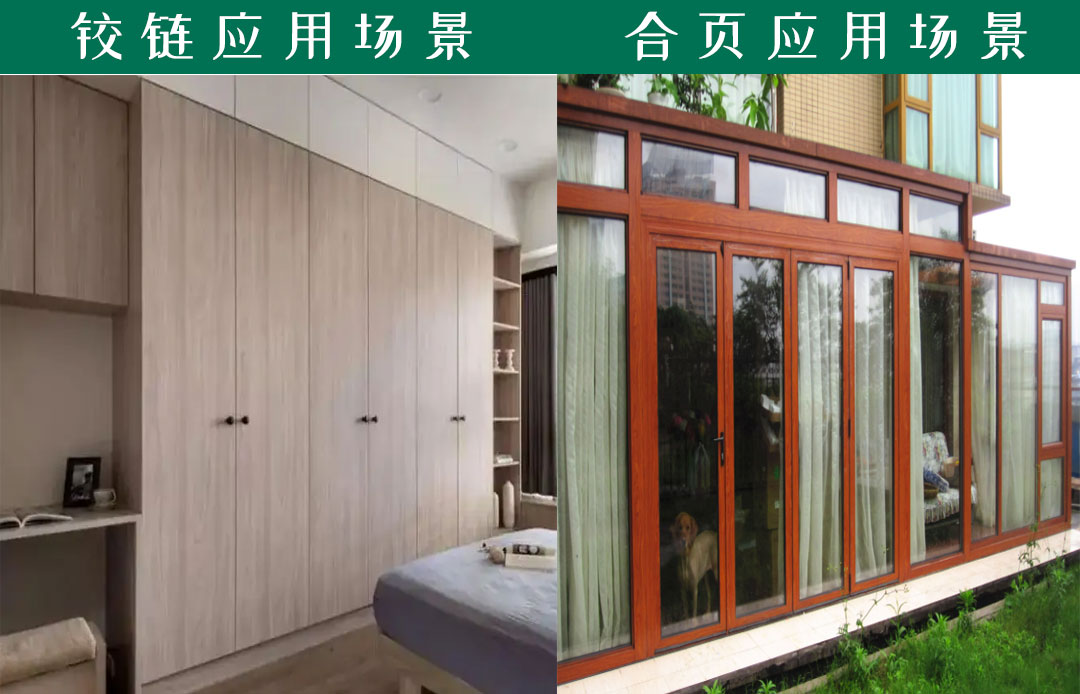 合页和铰链有什么区别,合页与什么相似