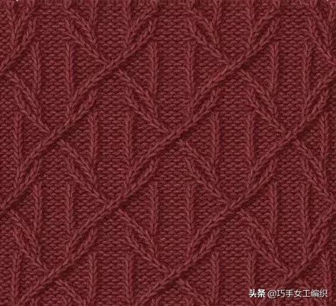 推荐一款精致又实用的毛衣,几款漂亮的棒针花样值得收藏