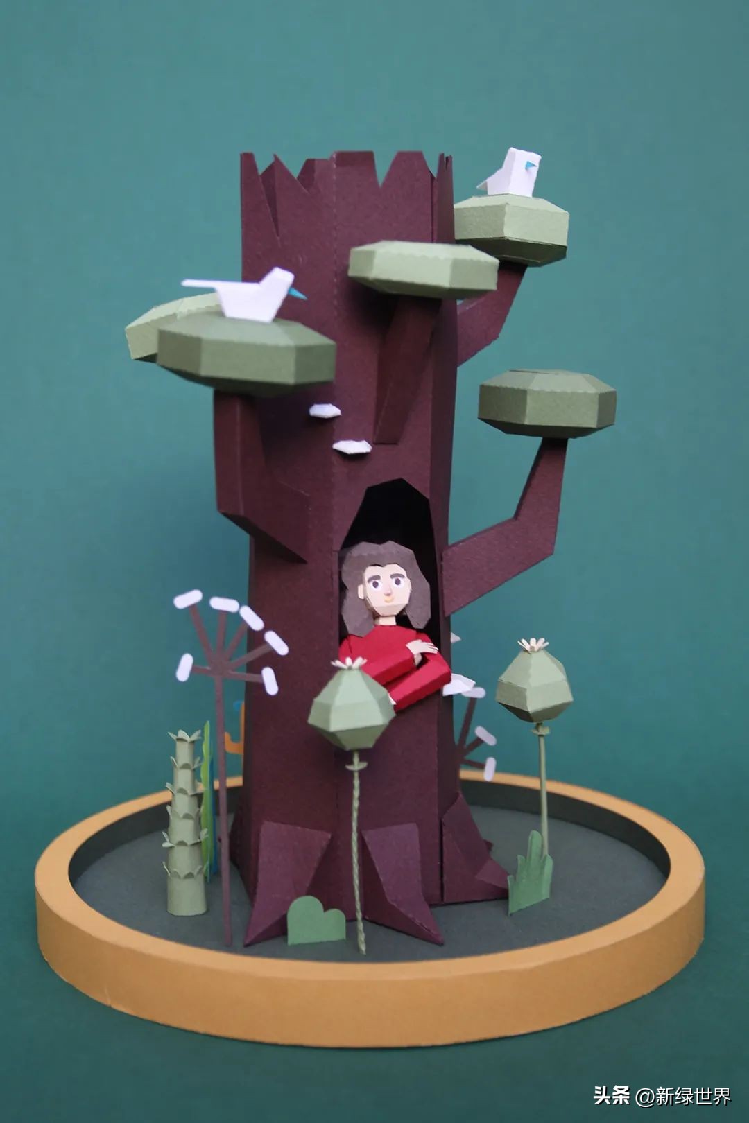 一组纸艺作品,令人惊艳的纸艺作品