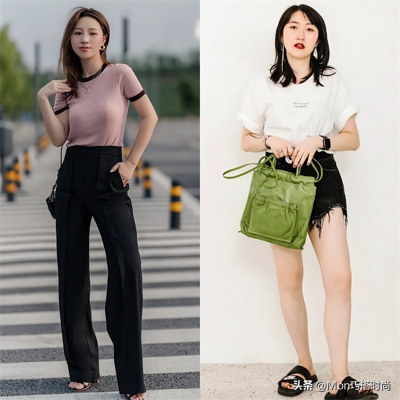 腿粗胯宽屁股大适合穿什么裤型,腿粗胯宽显瘦露腿裤