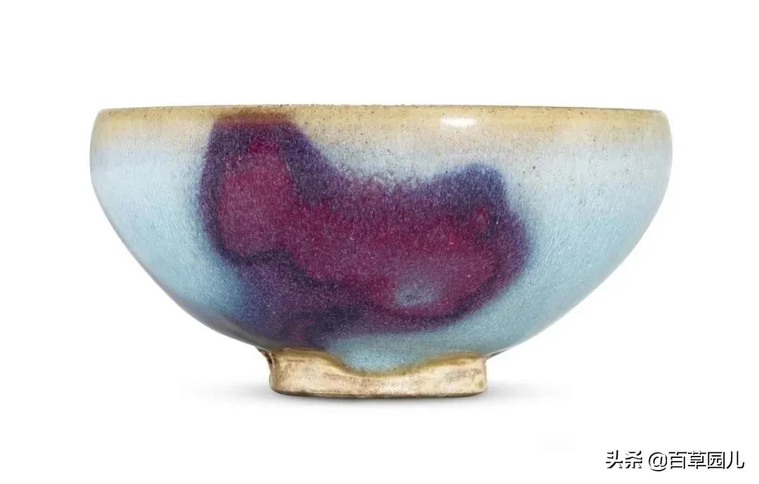钧窑碗价格一万元,紫口铁足南宋官窑碗拍卖记录