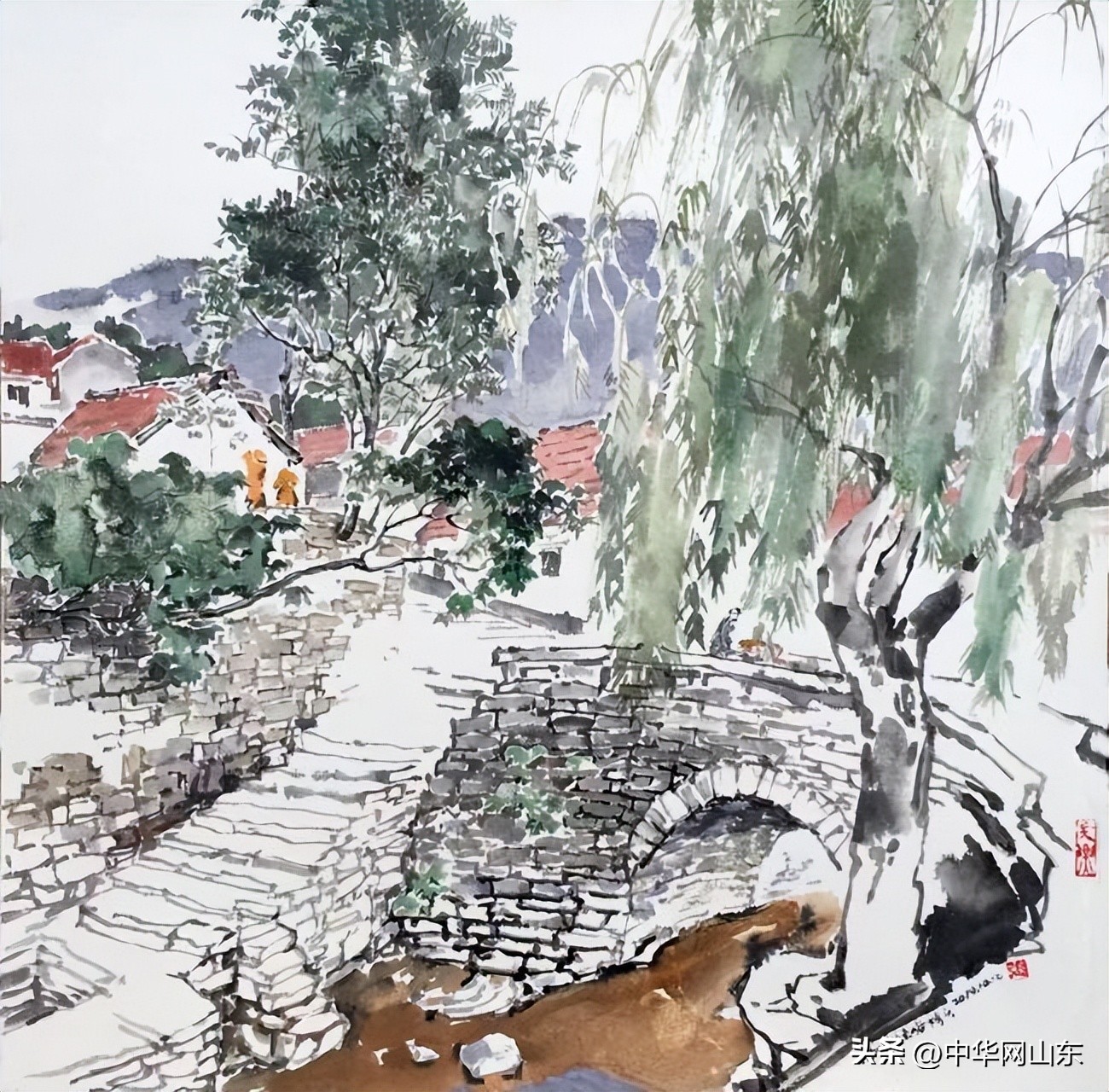 张丽华|三进峨庄