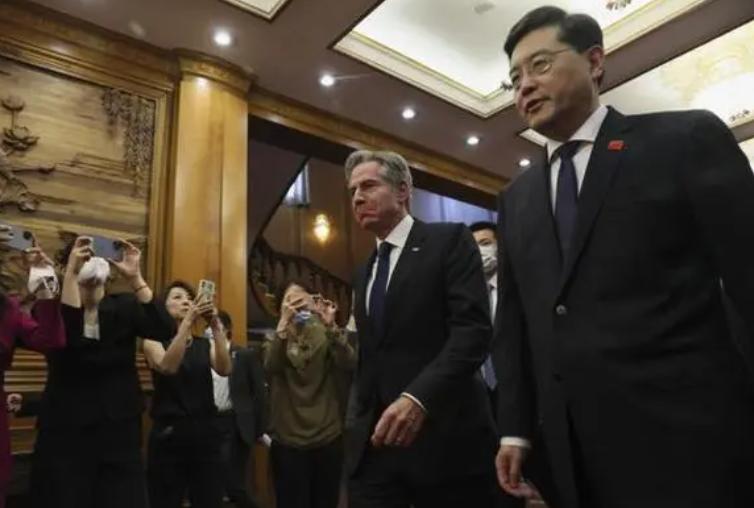 布林肯和秦刚会谈，分歧依然很严重！美国能不触犯我们的红线吗？